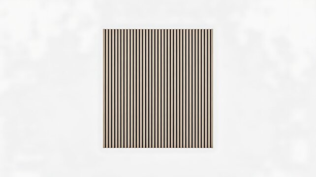 Minimal geometric striped square pattern on clean background for modern abstract design concept 