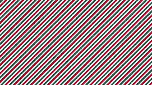 Spearmint diagonal stripes pattern christmas background animated video