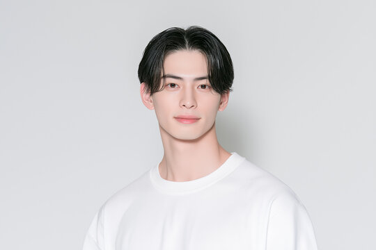 美容, 男性, メンズ美容, スキンケア, 化粧品, メンズコスメ, 若い男性, 美肌, アジア人, 日本人, フェイシャル, メンズメイク, 美容液, 保湿, クリーム, エイジングケア, 美容医療, メンズエステ, 美容クリニック, 肌ケア, ナチュラルメイク, 透明感, ツヤ肌, 清潔感, モデル, ポートレート, クローズアップ, ハンサム, 中性的, 韓国風, ヘアスタイル, メンズヘア