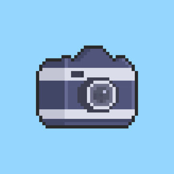 Pixel art camera game asset design
