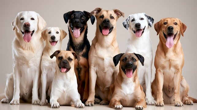 Cheerful Dogs Encourage Animal Welfare and Compassionate Care