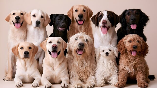 Happy Dogs Celebrate International Dog Day with Joyful Spirit