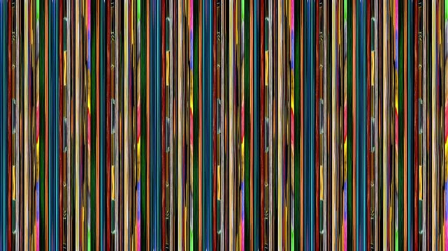 a vibrant, abstract composition characterized by colorful vertical lines and stripes, Expressive energetic abstract texture for creative designs