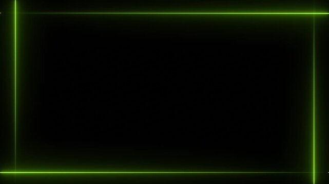 Animation of glowing neon rectangles abstract background. abstract glowing blue neon rectangle border frame. Motion graphics of tow ton rectangle picture frame