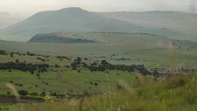 timelapse of landscape in Mpumalanga South Africa
