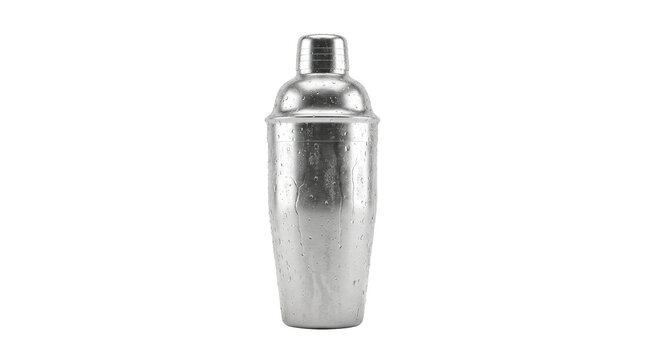 Cocktail Shaker: A sleek, metallic cocktail shaker, ready to mix your favorite drinks, stands as a symbol of mixology and home bar expertise.