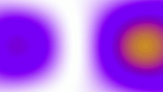 Vibrant abstract circles pattern with gradient effect in yellow and purple