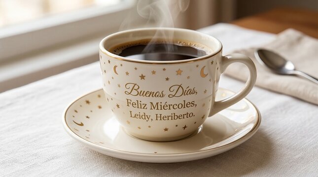 buenos Dias cup of coffee