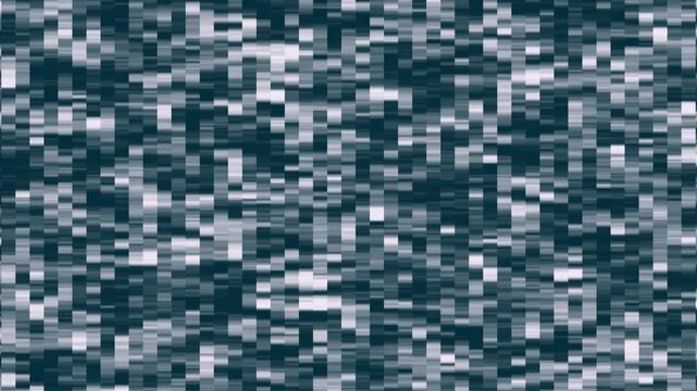 Horizontal stripes texture animation displays light and dark pixels on teal. Stripes texture abstract lines loop cleanly on screen. Texture animation layout looks clean and minimal.