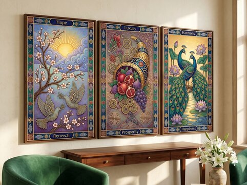 Symbolic wall art