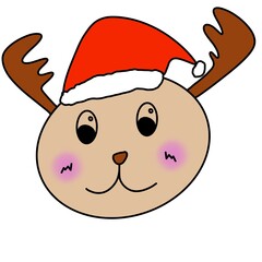 santa claus with reindeer © วราภรณ์ เดชดอนบม