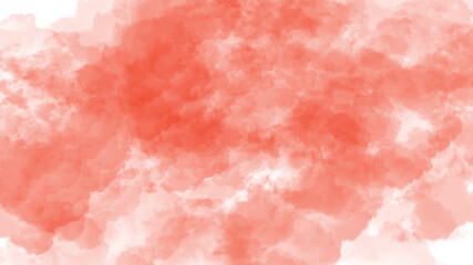 Fototapeta premium Abstract red watercolor paint texture