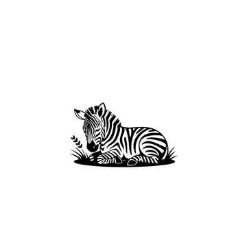 Zebra logo Isolated.