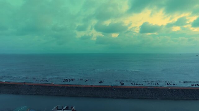  Bokkhali Sea side Fraserganj during Sunset