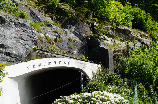 Roedhette und Blaemann sind die beiden Z&uuml;ge der Floibanen in Bergen