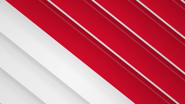 Abstract background featuring diagonal red stripes and white lines pattern