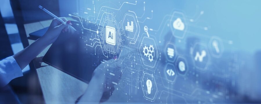 AI Artificial Intelligence Platform for Business Analytics and Data Processing Solutions