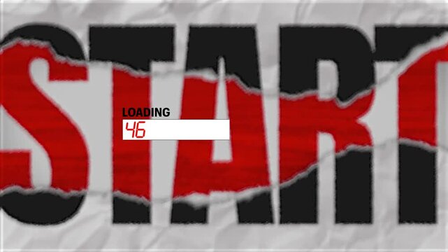 Loading background texture digital counter pre-loader game starting counter digital background  