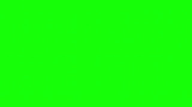 Cinematic Letterbox Widescreen Black Bars Green Screen Overlay