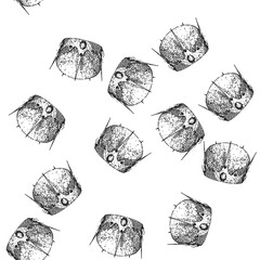 seamless pattern queen crown king hand drawn. gold princess, dom symbol, corona emblem queen crown king black sketch illustration © PikePicture