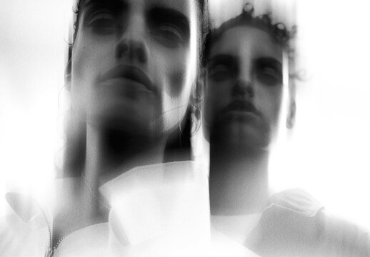 Ghost Speed Blur Photo Effect For Poster And Social Media Design