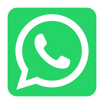 Whatsapp logo icon isolated on transparent background