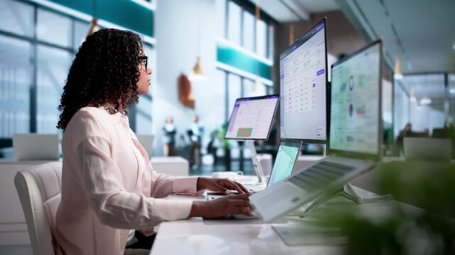 Compliance Officer Reviews Employee Training Completion
