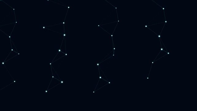 Digital network connections background. Abstract data flow and global internet technology.