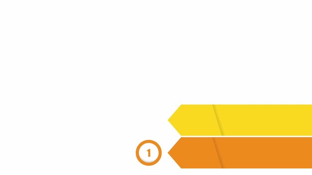 animated video of business plan infographic 5 and 7 steps template, multi color shape for strategic planning, business presentations and reports