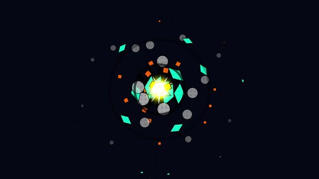 2D Game Particle Explosion Effect Sprite Sheet Animation
