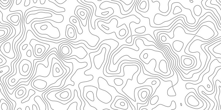 Topographic map contour lines creating an abstract, intricate pattern.