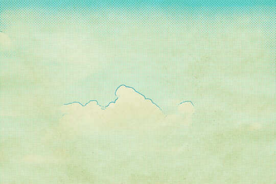 retro sky pattern