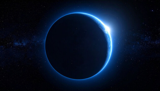 宇宙 地球 Sunrise over earth Generative AI