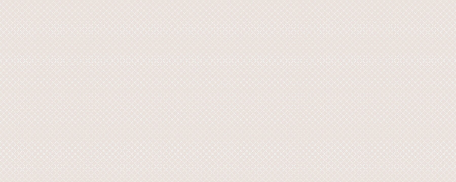 Pale pink linen fabric texture with a fine cross grid weave pattern. Textile background design.