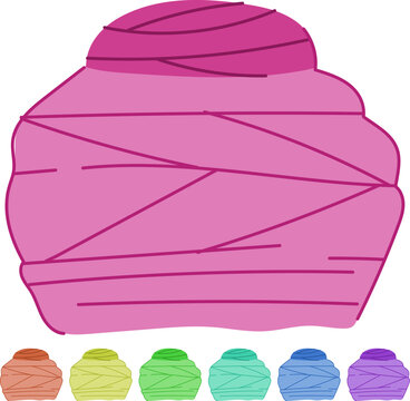 burqa oriental headdress cartoon. dupatta chador, pagri kippah, tichel mantilla burqa oriental headdress sign vector