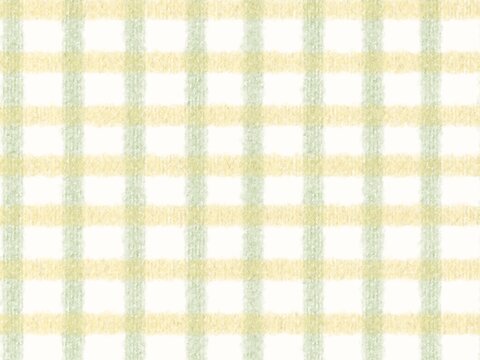 Seamless plaid pattern fabric texture cute yellow and matcha green background 