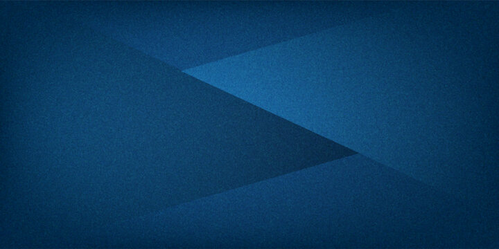 Black dark navy blue silver abstract pattern background. Geometric shape. Line triangle angle fold polygon diamond 3D. Color gradient ombre. Rough
