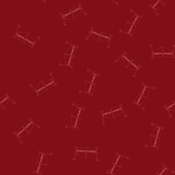 pattern red iron gate with decorative elements and strong pillars creating a clear boundary and symbolising security, privacy, and access to a private property