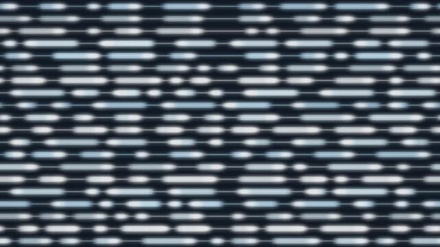 Digital Data Stream Flowing Bandwidth Bars Seamless Loop in bright ice tones