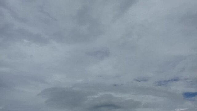 clouds in the sky. time lapse