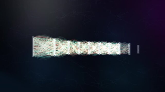 An AI engine streams signals through layered neural networks and code panels, forming a cinematic machine learning visualization for innovation marketing and presentations.