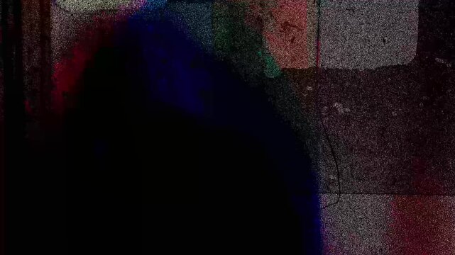 Distressed 8mm Film Texture Transition With Vintage Scratches