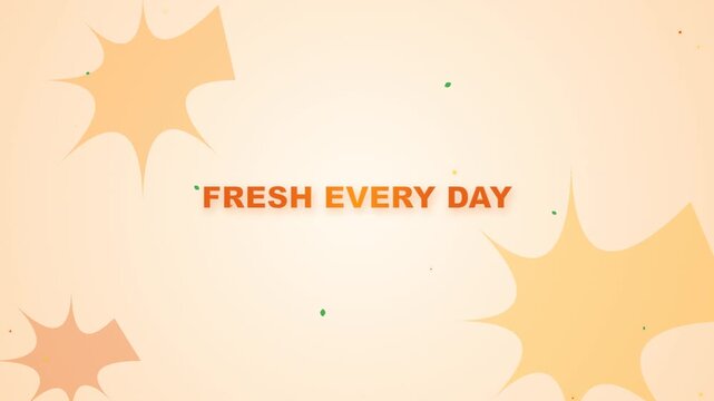 Explosion shapes animation, comic book style, bright orange and yellow burst effect
