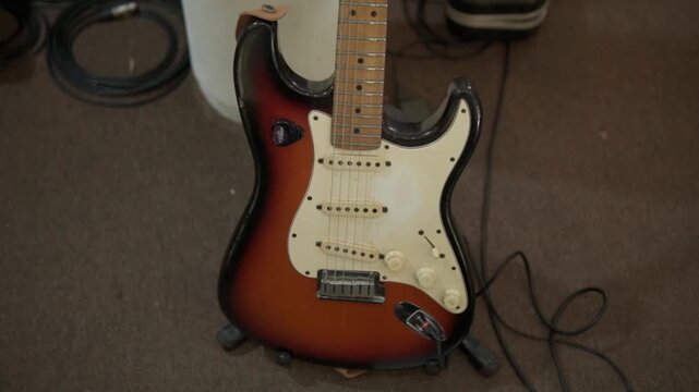 A unique cinematic guitar instrument