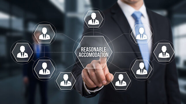 Reasonable Accommodation Workplace Accessibility Employee Inclusion Compliance Support Concept