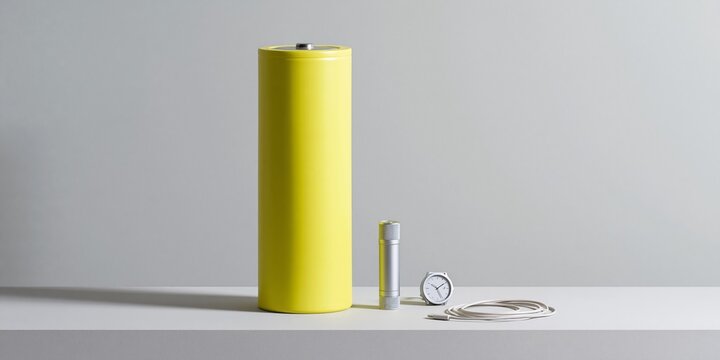 Comparison of battery sizes and objects