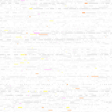 Glitch TV signal noise overlay. Glitch distortion pixel effect on white background. TV screen failure noise pattern.