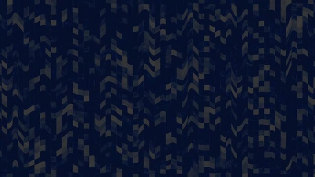 Wavy geometric pattern animation displays blue abstract texture lines. Geometric pattern vector design creates smooth modern wave layer styles. Pattern animation backdrop loops cleanly.