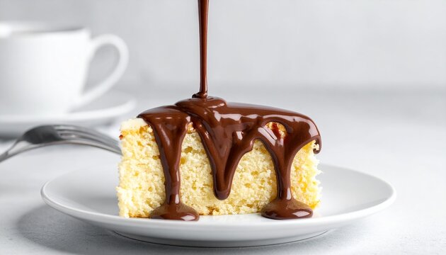 Delicious Soft Baked Pretzel Topped with Creamy Melted Cheese Sauce on a Light Background
