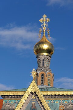 Russische Kapelle auf der Mathildenh&ouml;he in Darmstadt